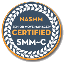 NASMM Senior Move Manager Certified SMM-C badge